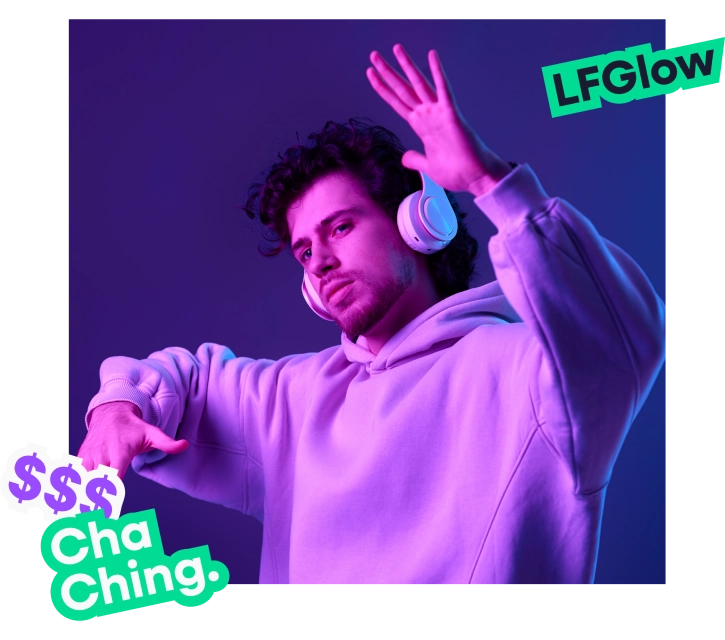 Cha Ching. LFGlow.